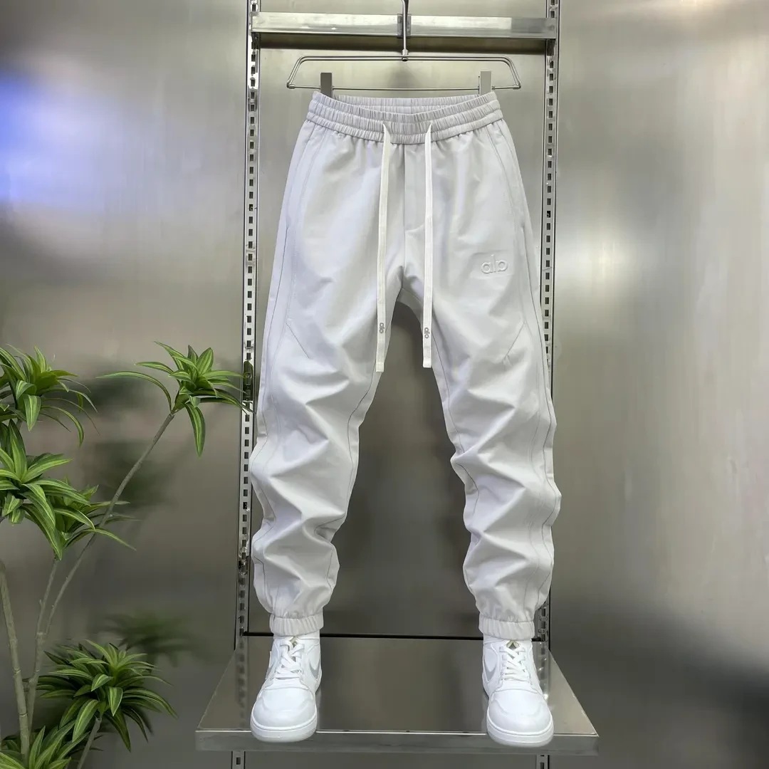 【秋上新】流行男裤2025秋冬新款休闲裤男士厚款时尚百搭运动束裤