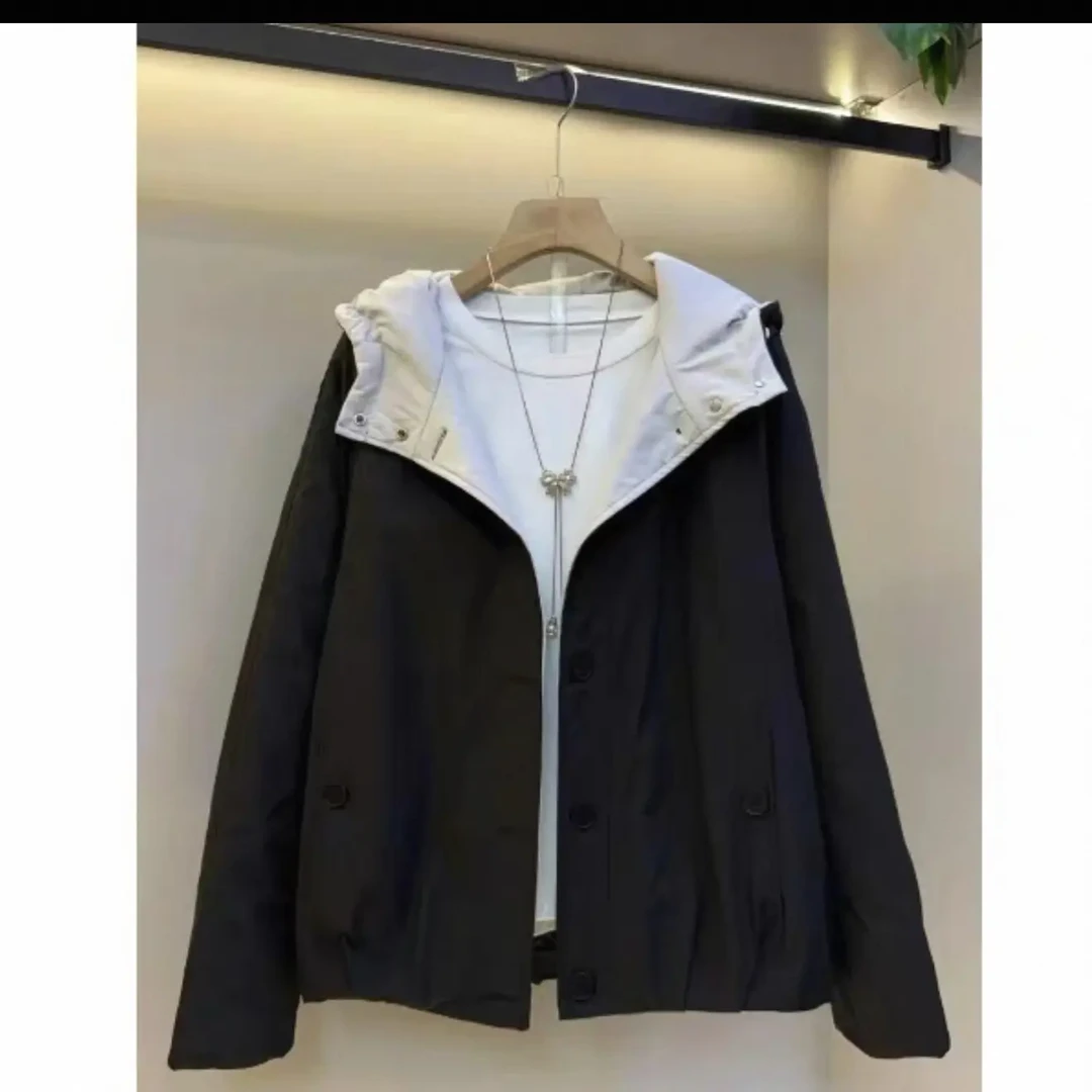 6031短款加棉外套女秋冬韩版宽松显瘦刺绣时尚休闲夹克