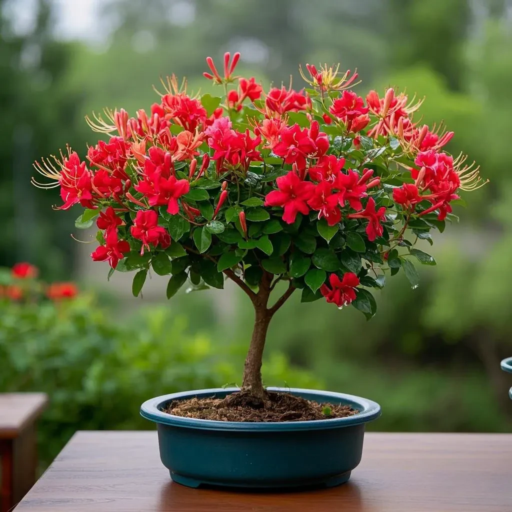 原生金银花树苗食用金银花苗浓香花卉耐寒植物鸳鸯藤盆栽四季开花