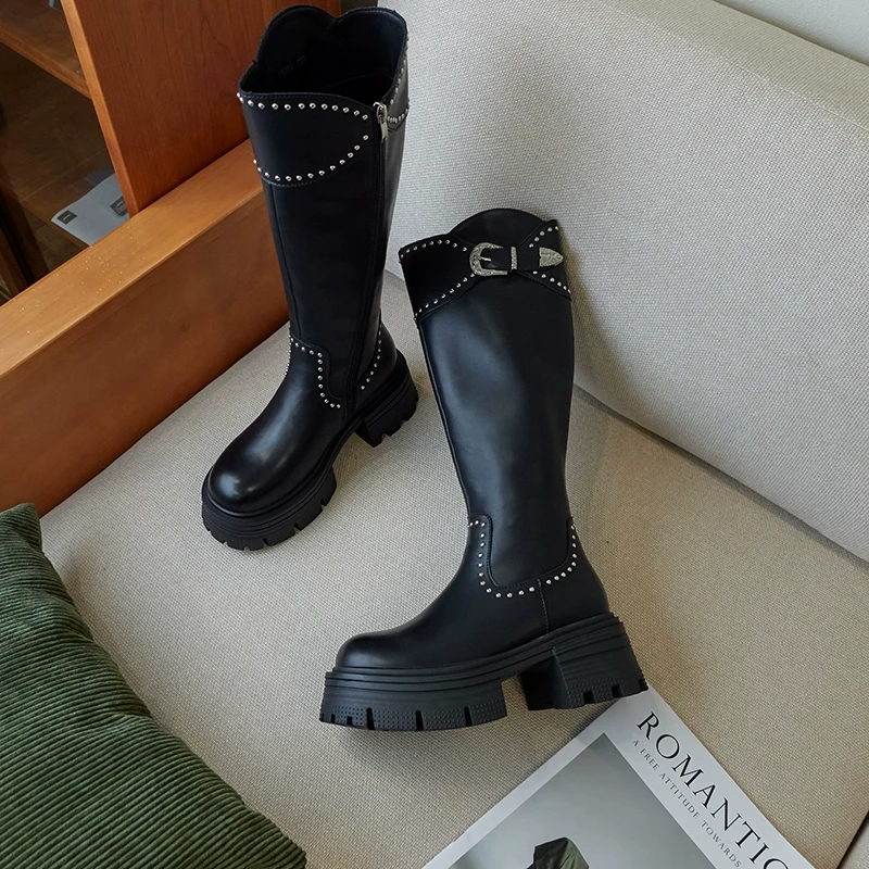 【HeiPa】XCXA44  时尚马丁靴女