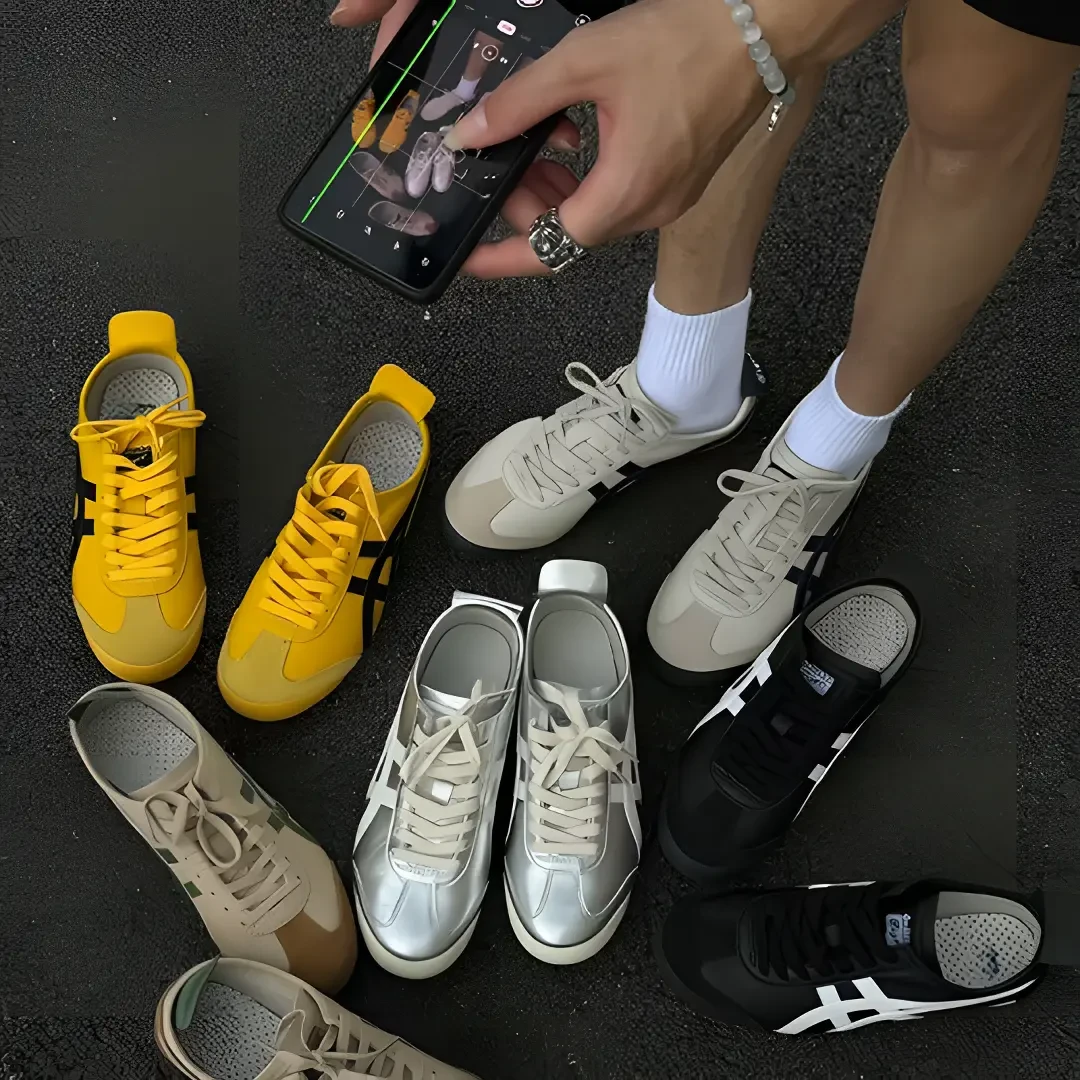 鬼冢杨幂同款春夏新款透气一脚蹬潮鞋ins休闲百搭懒人鞋帆布鞋