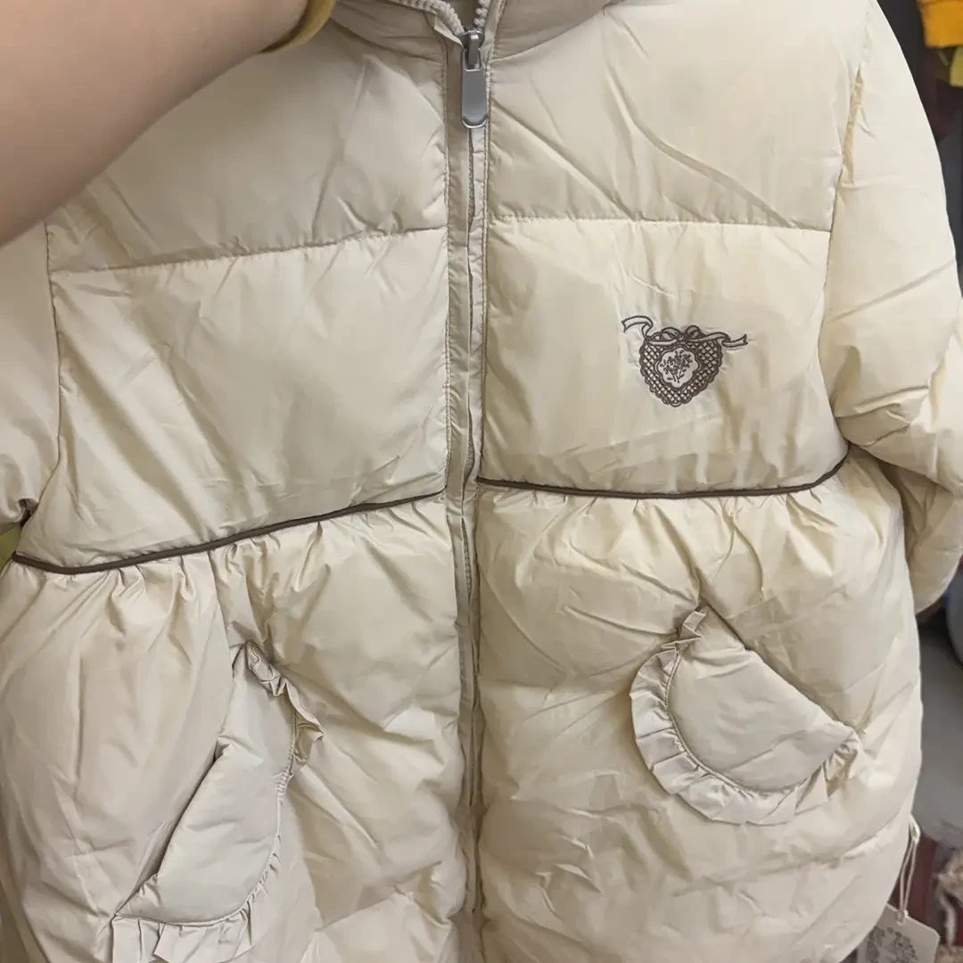 公主风外套少女风保暖厚加厚童装女时尚