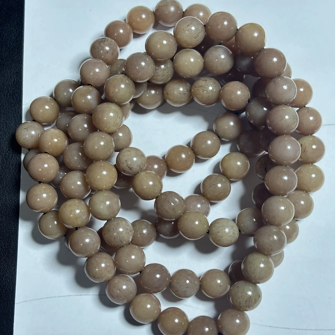 驼骨108颗盘玩佛珠手串文玩手