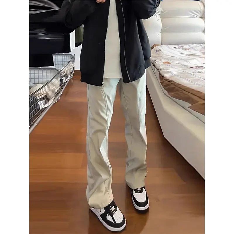 美式户外软壳冲锋裤男款春季防风防水cleanfit工装裤子斜切休闲裤