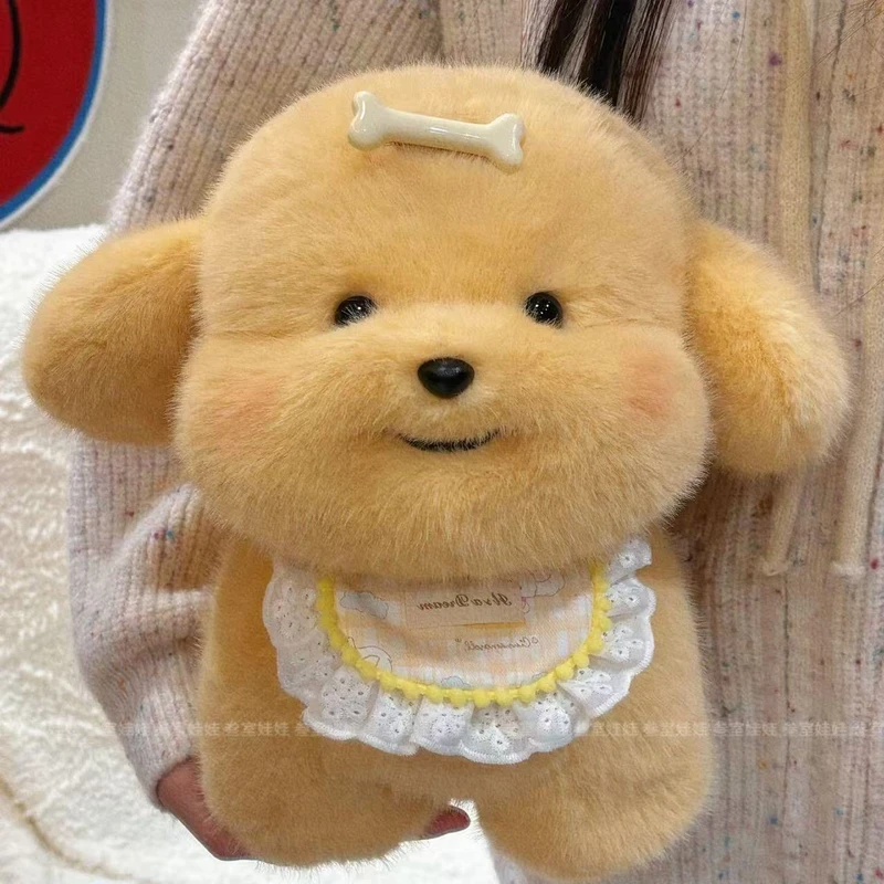 可爱小狗网红玩偶小金毛公仔娃娃女生睡觉毛绒玩具生日礼物男友