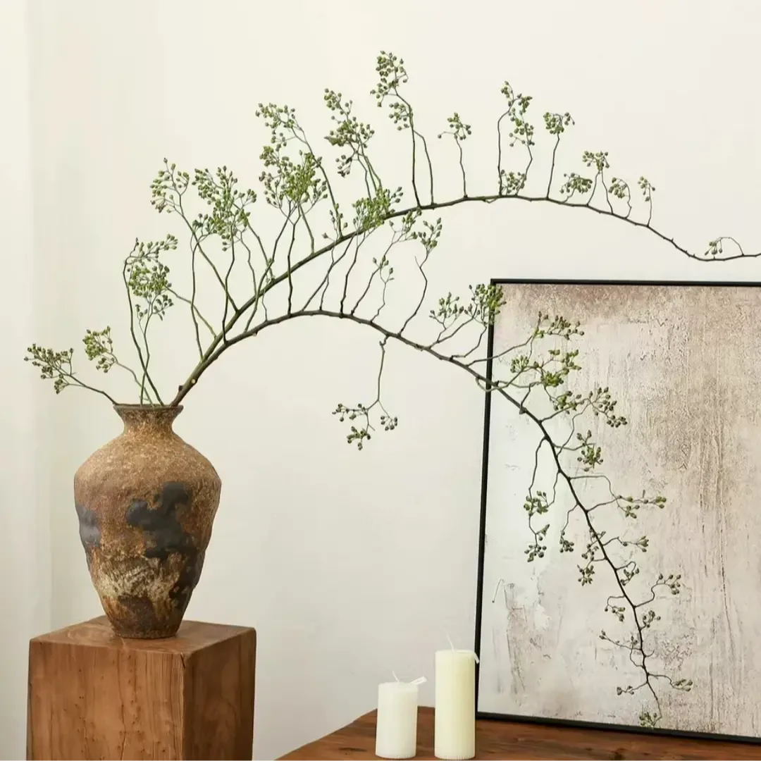 山归来鲜切花室内水培鲜切枝线条感足可做干花摆放