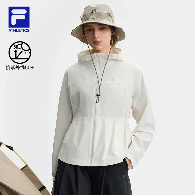 Fila/斐乐夏防晒衣【抗紫外线50 】女户外梭织外套上衣A11W527701F