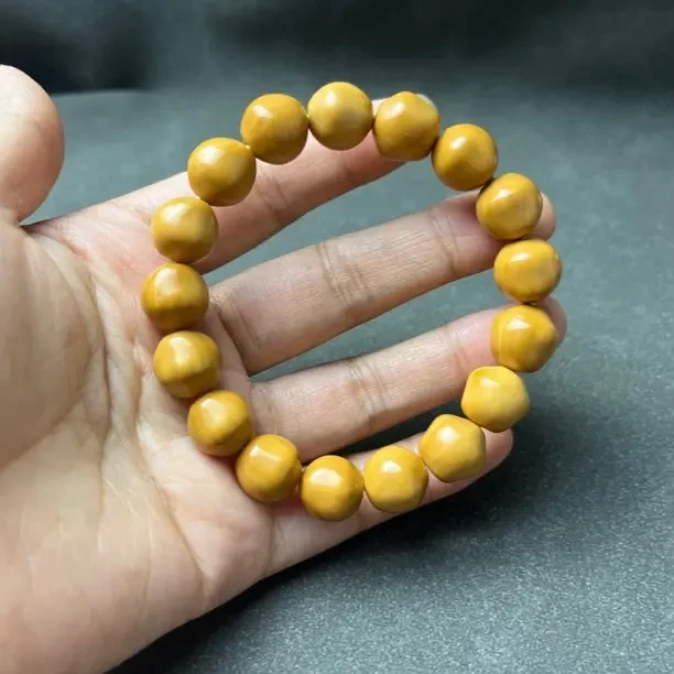 猴头正圆唐八棱光珠核桃手串