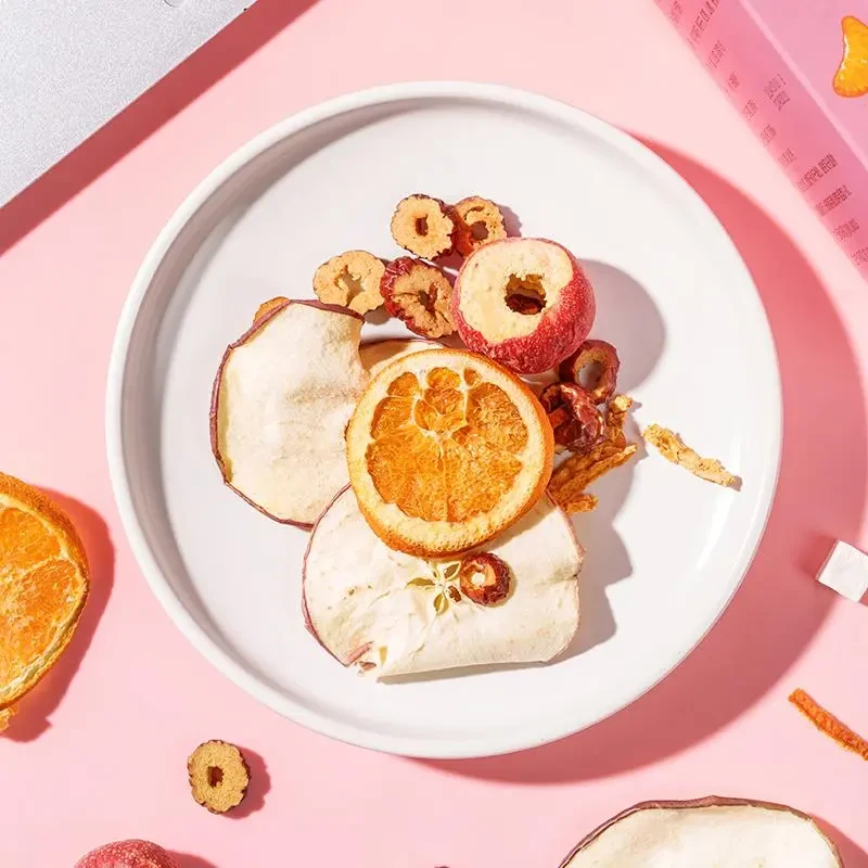 独立包装苹果山楂茶红枣陈皮茯苓山楂苹果茶袋泡茶酸甜好喝女神茶