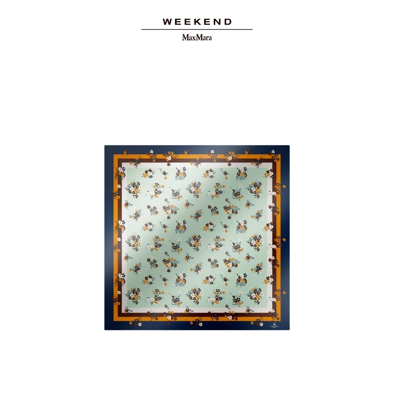 【新意礼物】Weekend MaxMara 2025春夏新款印花真丝围巾5541095406
