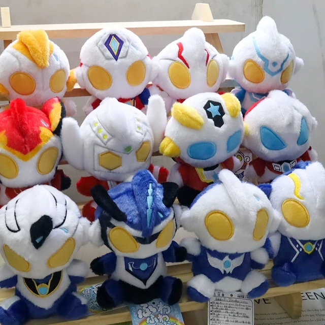 日系奥特凹凸曼毛绒玩具可爱泰溚罗斯玩偶小号布娃娃男孩女孩礼物