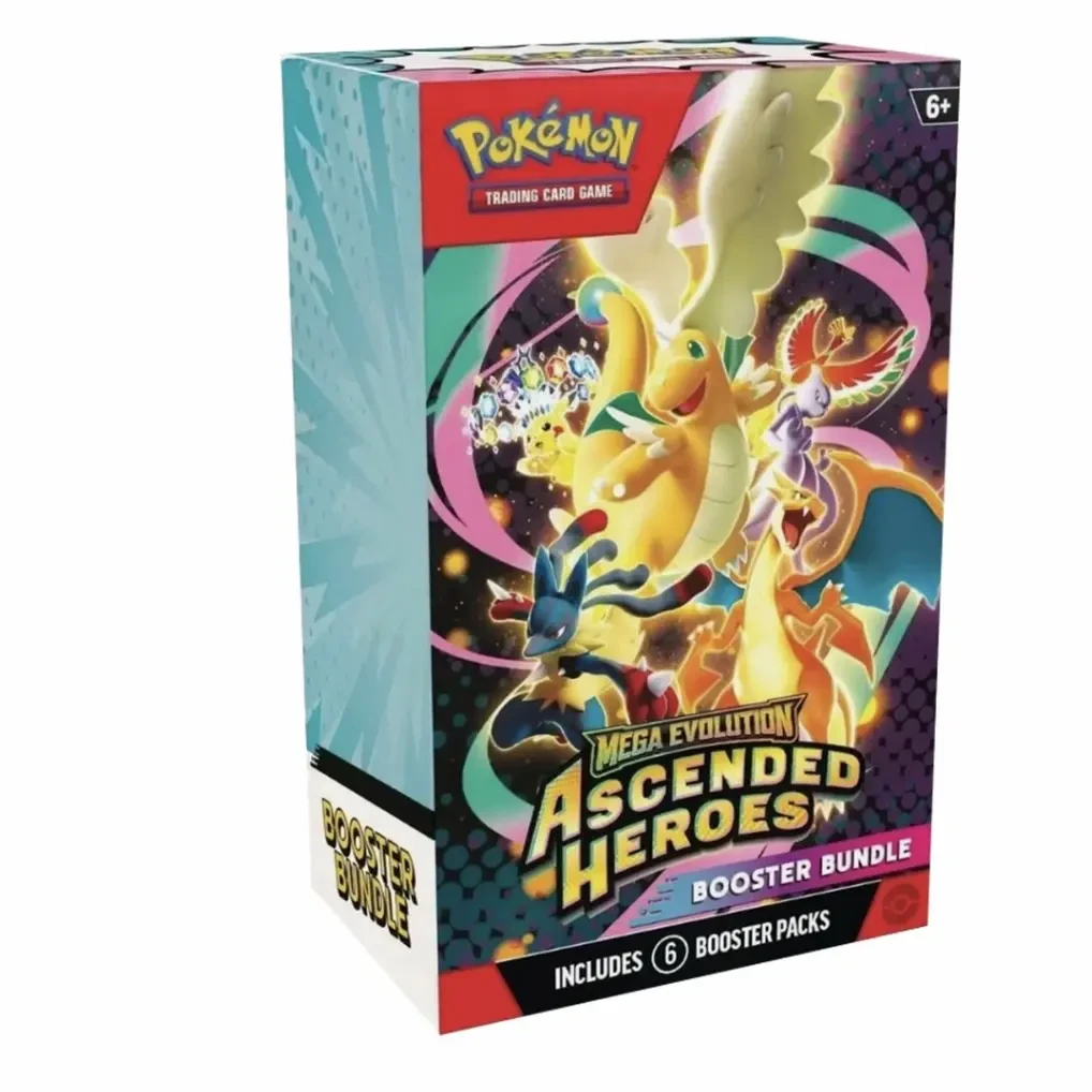 美版宝可梦Pokemon Mega Evolution Booster Bundle卡牌ME2.5