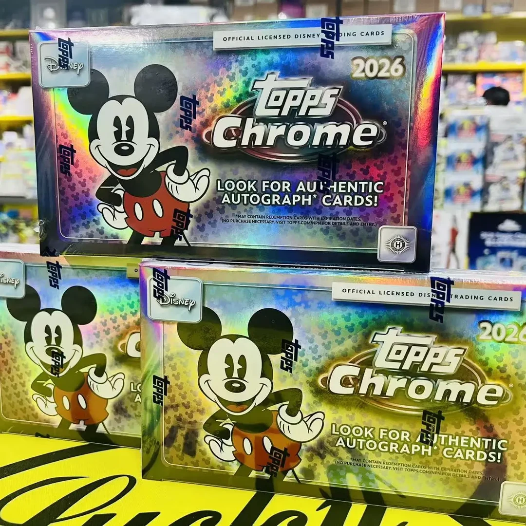 2026 Topps Chrome Disney Hobby 影视 迪士尼 TC 收藏卡