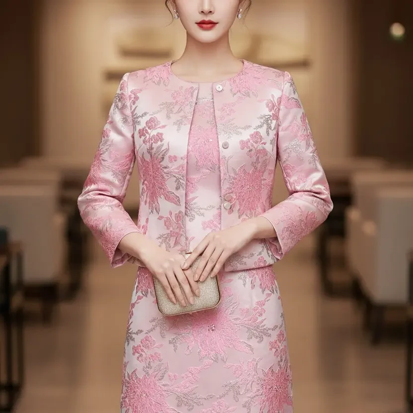 柔光沁玉新中式国风高级感钉珠小外套