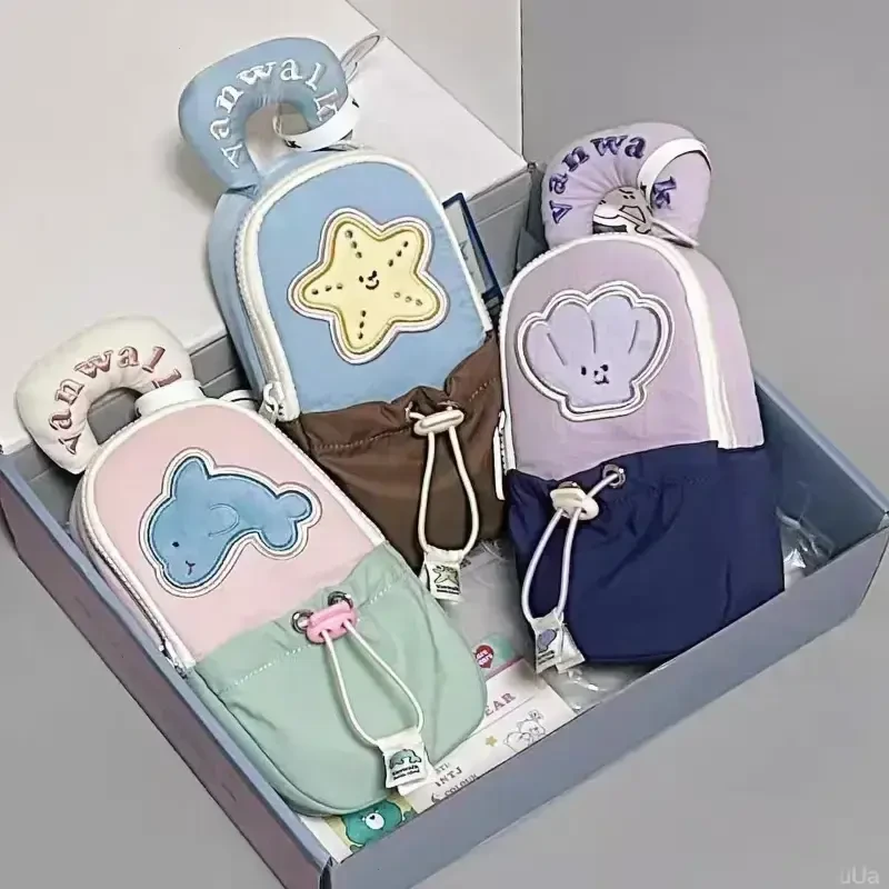 2025新款小众文具笔筒笔袋学生创意竖翻大容量收纳袋学习笔袋FF