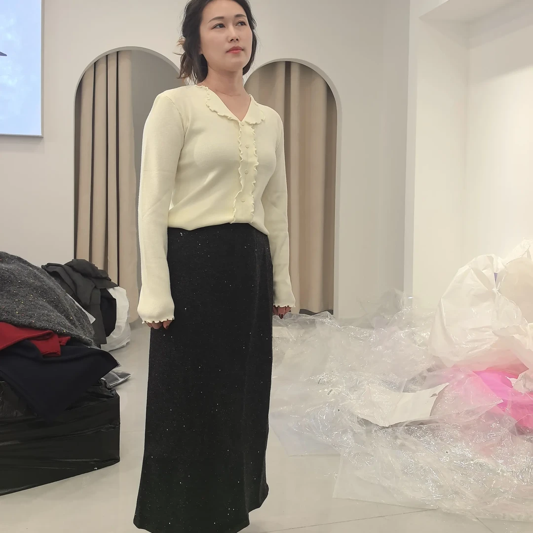 （扣号款）（非图片）（直播间可拍）女针织毛针织衫