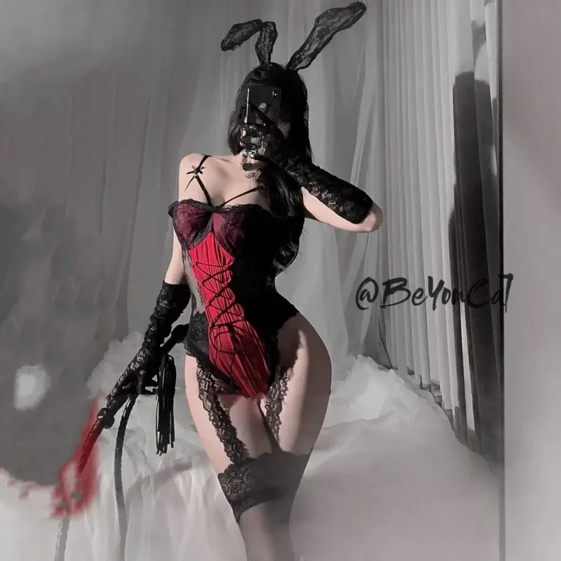 【80-180斤】纯欲性感镂空设计感连体吊带睡裙内搭连衣裙