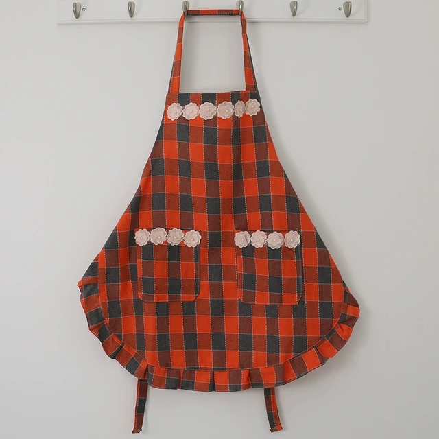 可爱公主围裙韩版时尚家居做饭围腰幼儿园工作服成人布艺防油污