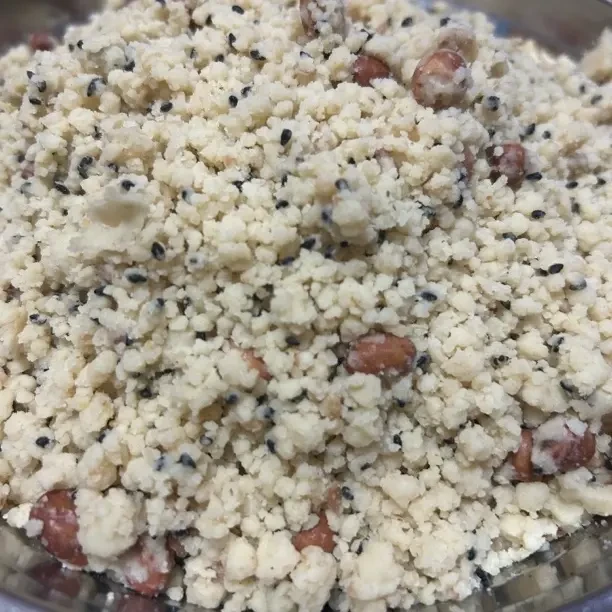 精选三合士花生面粉芝麻油制作传统工艺