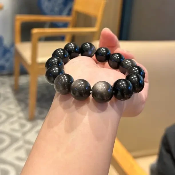 TAOHUA • 银耀16m单圈手串（孤品）