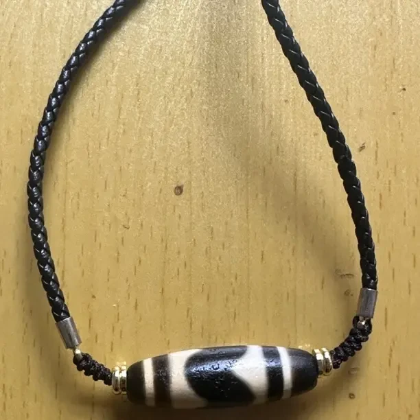 非金属皮质项链 古法牙黄系列锁骨链时尚美观彰显个性