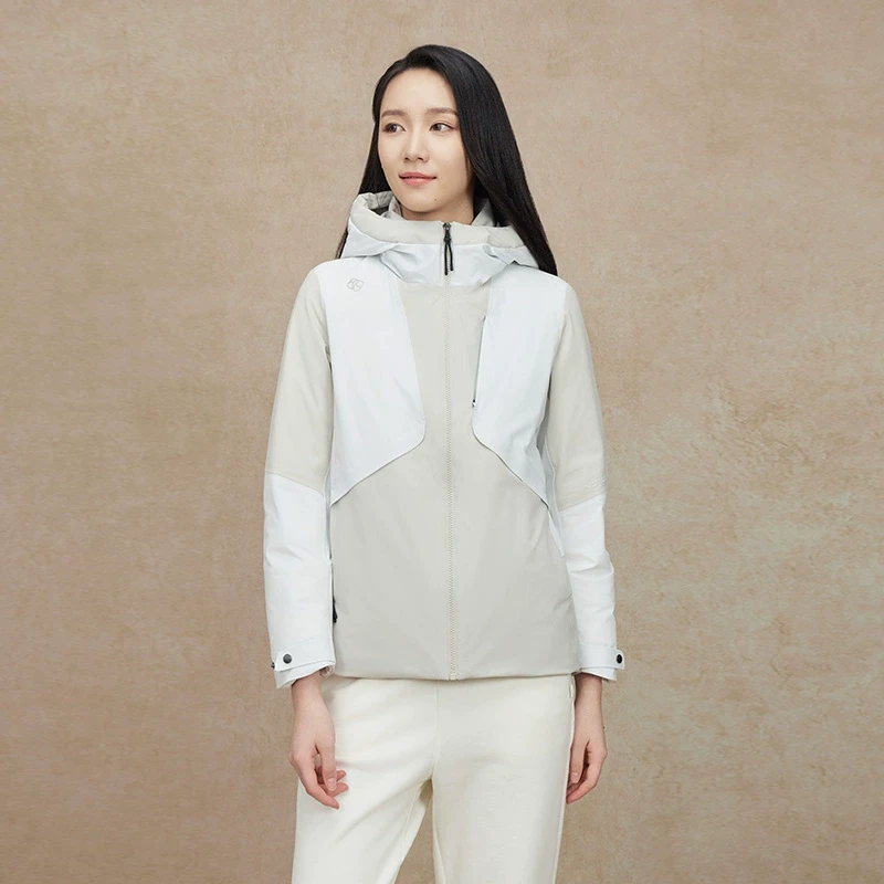 RAPIDO雳霹道24秋冬女士户外聚热防泼水防透湿羽绒服CP4938O39