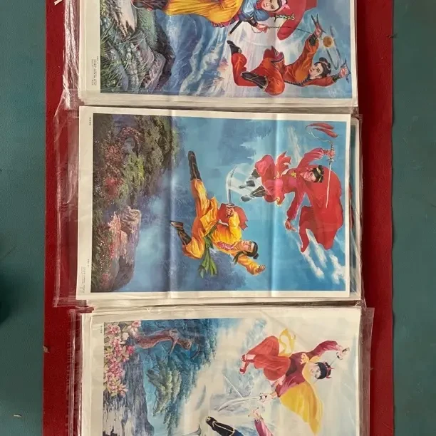 侠侣江湖倩女年画