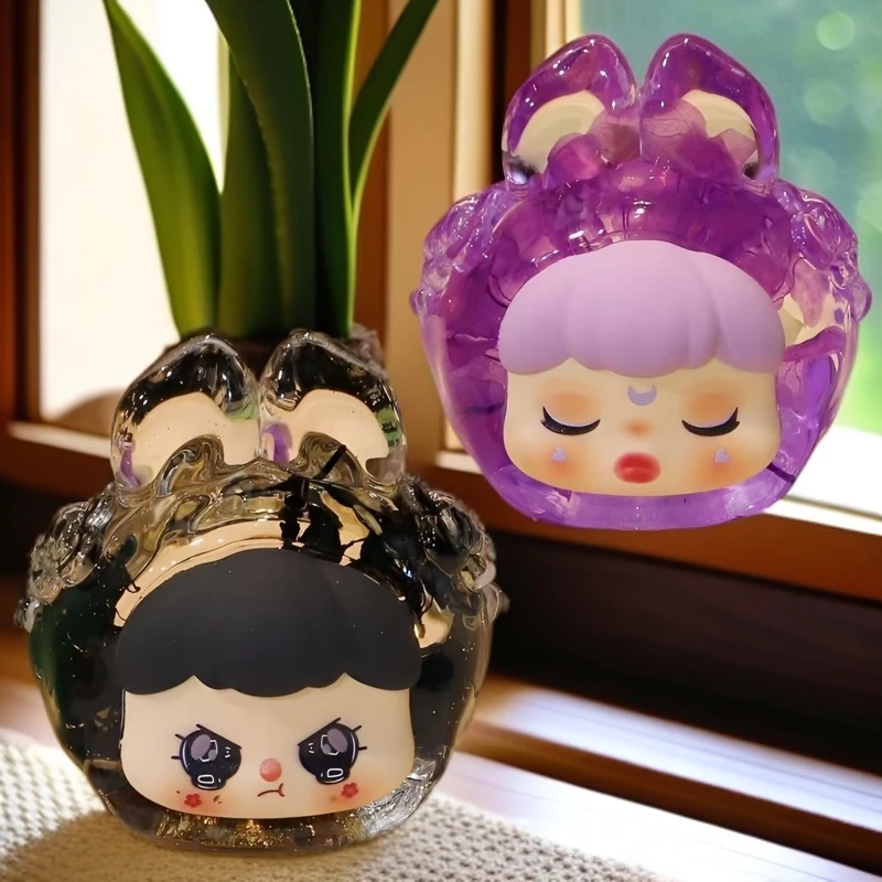 【干花梦梦兔】流体梦梦兔摆件可爱解压创意礼物网红摆设情侣