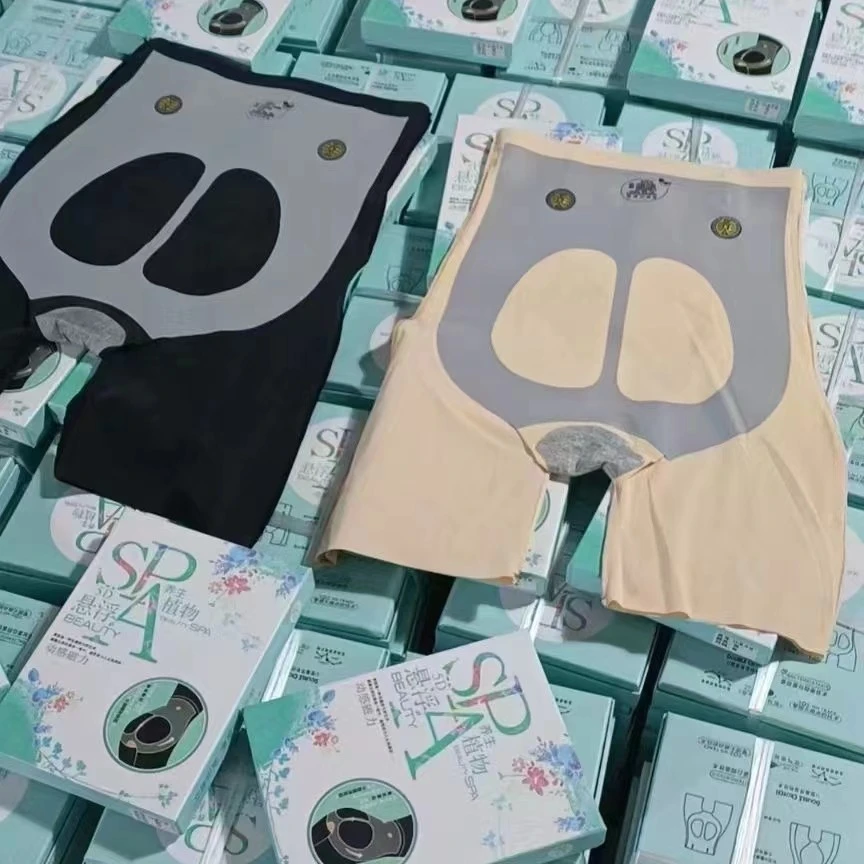 5D悬浮裤高腰紧身显瘦打底五分裤