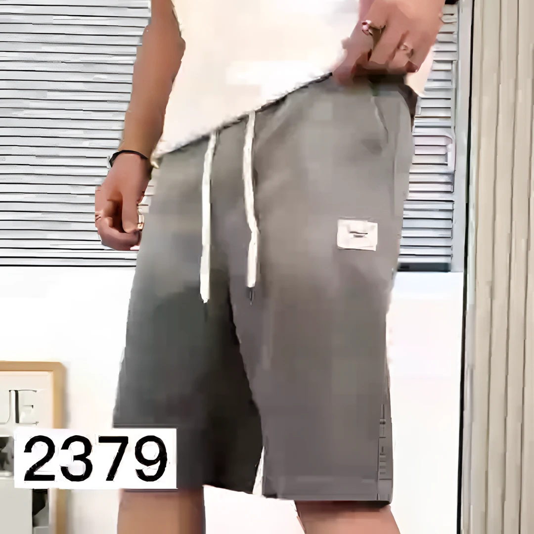 2379男士简约百搭牛仔短裤夏季薄款潮流休闲运动牛仔短裤