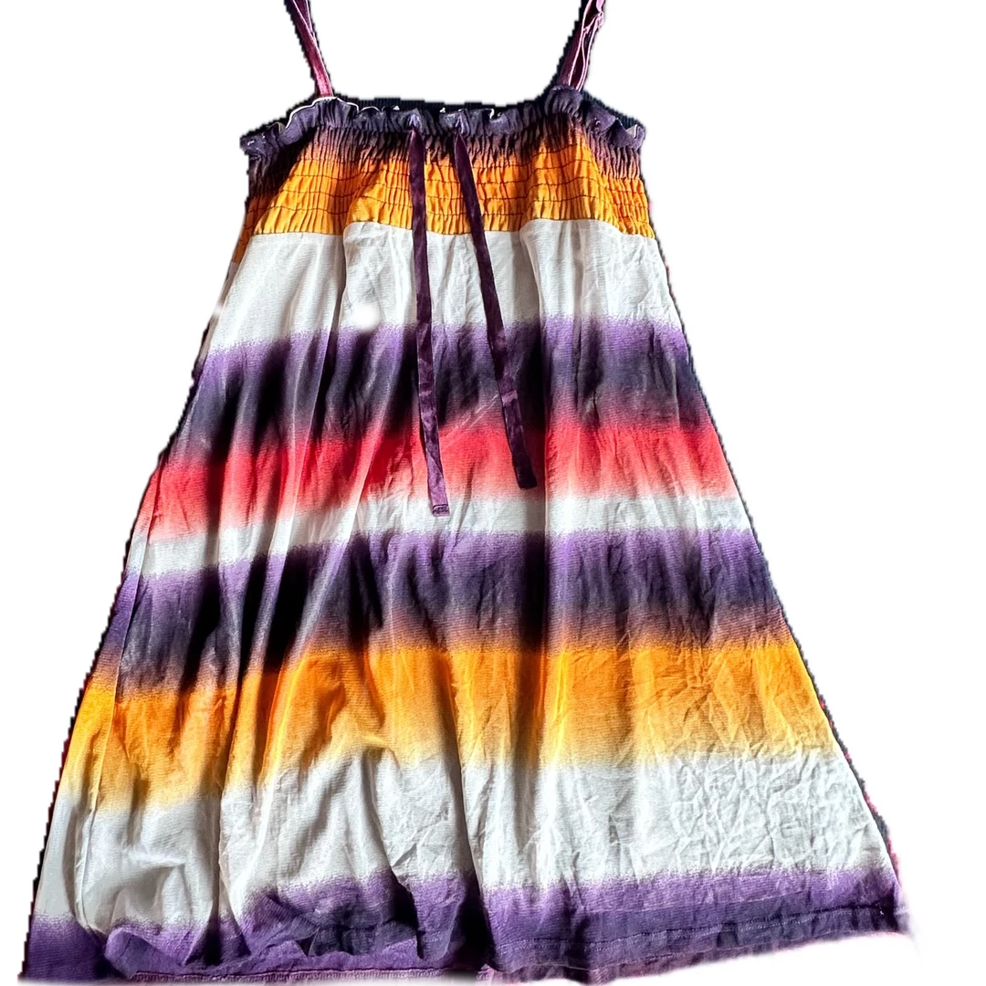 海淘精品古着扎染夏季上衣薄款时尚