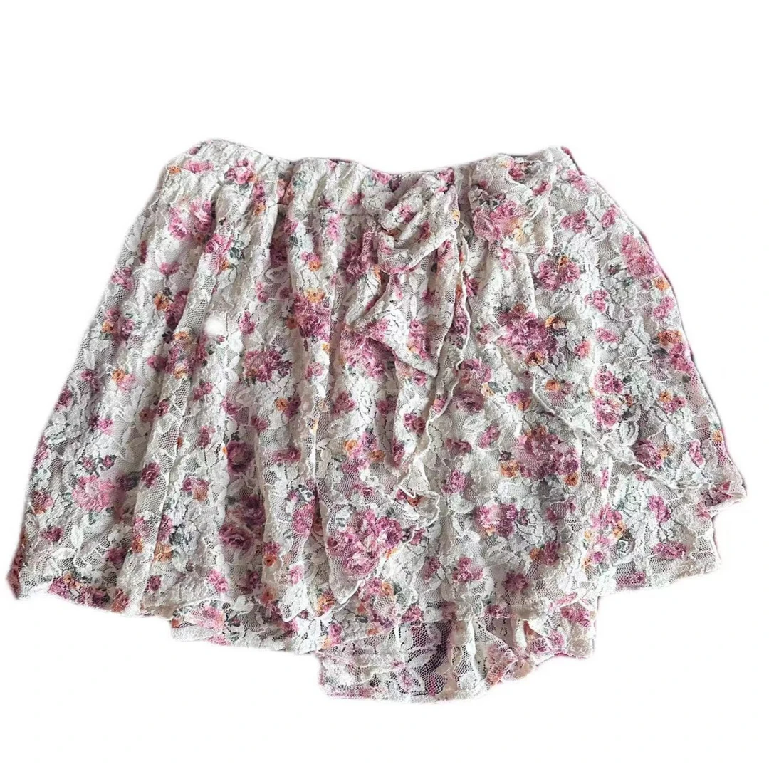 海淘精品古着休闲半身裙裙子夏季