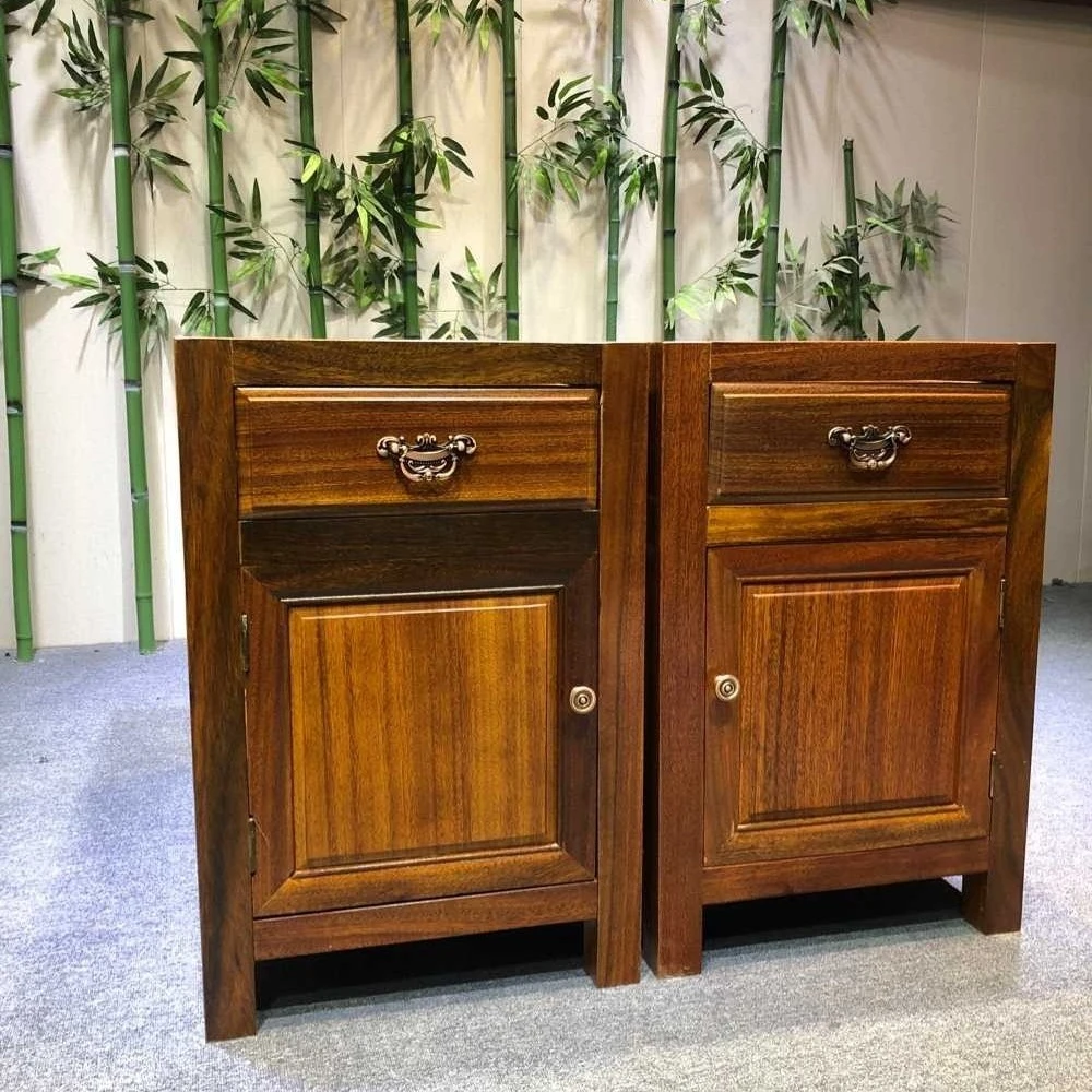 非洲进口纯实木大板配套柜子底座70-45-65