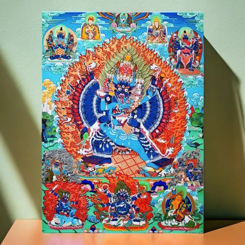 法国DMC十字绣-唐卡藏传大威德金刚2025爆款十字绣