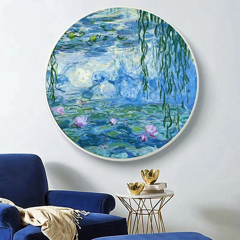 法国DMC-北欧名画莫奈睡莲2