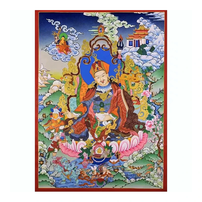 法国DMC十字绣-新中式人物佛像 莲花生大师