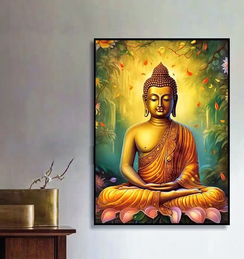 法国DMC十字绣-释迦牟尼佛祖订制慎拍