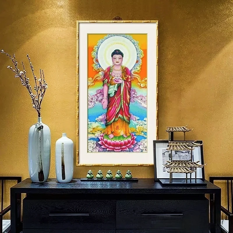 法国DMC十字绣-经典之作佛祖11ct三股绣57×103cm订制慎拍