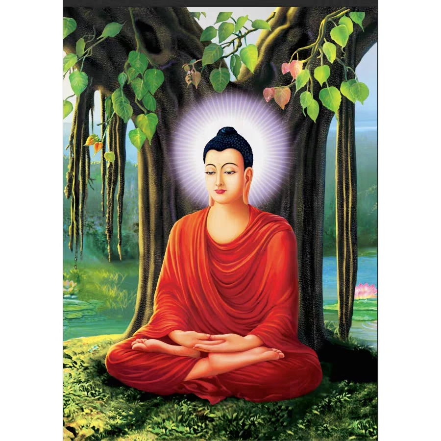 法国DMC十字绣-释迦牟尼佛 菩提佛祖订制慎拍