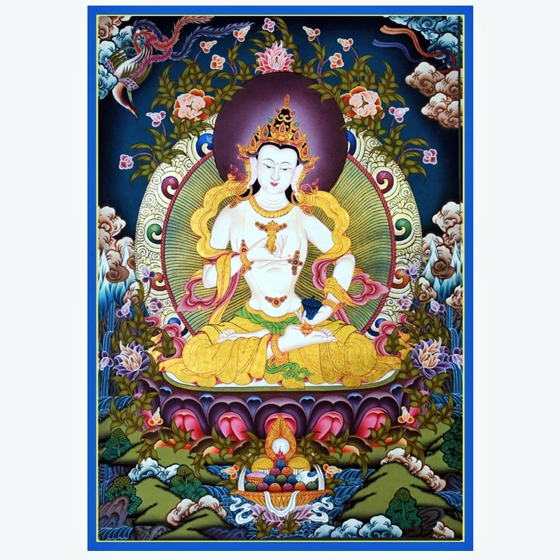 法国DMC-唐卡密宗金刚萨埵菩萨订制慎拍2025爆款十字绣