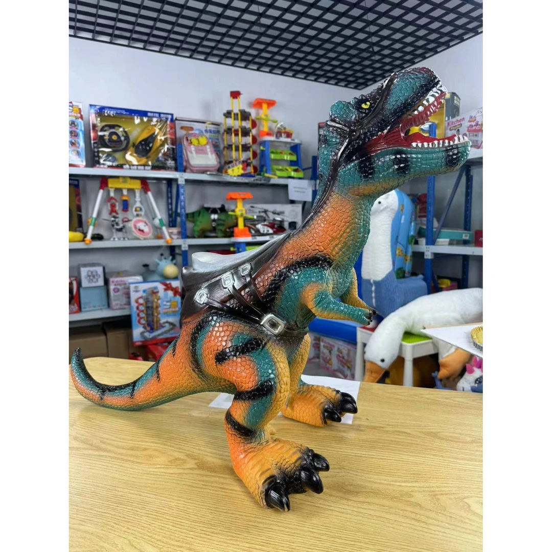 ON霸王龙玩具【长62高38cm 斜长76cm】可坐骑恐龙 早教版配电池