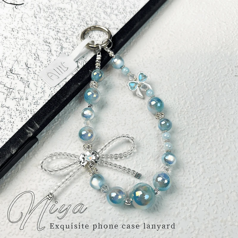 1号链接原创手机链DYI手工轻奢高级感挂链女款时尚个性挂绳