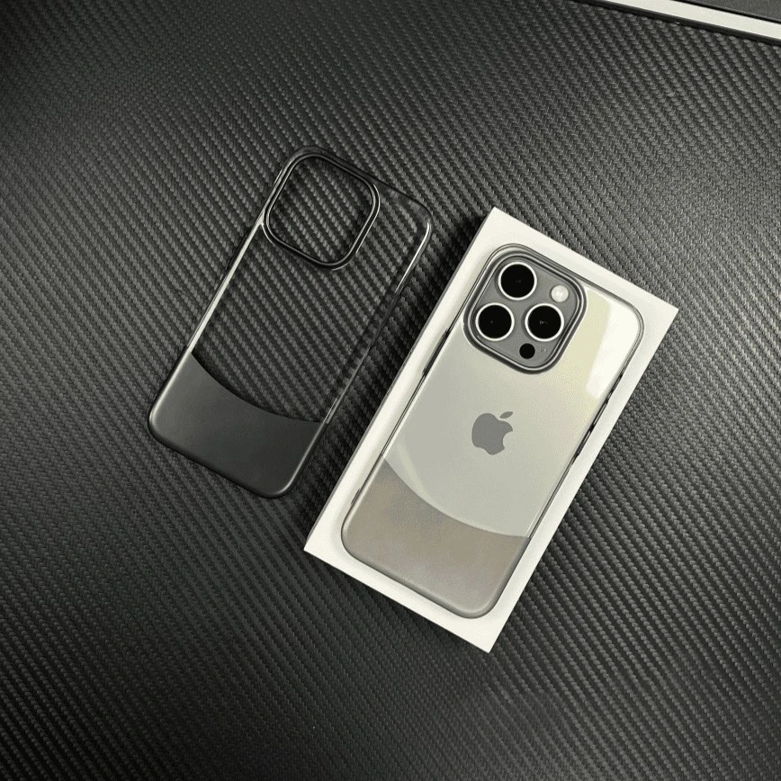 适用于苹果16手机壳15拼接撞色13promax拆卸12透明轻奢14防摔高级