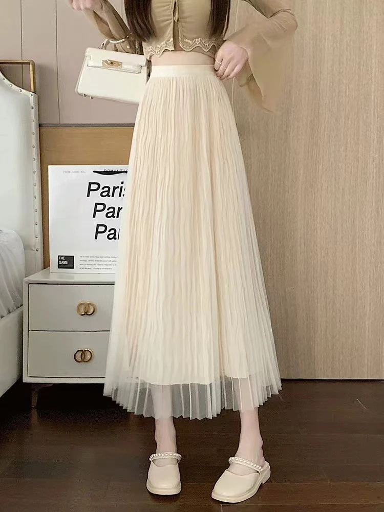 【肉总】秋款垂感百搭显瘦大摆半身裙