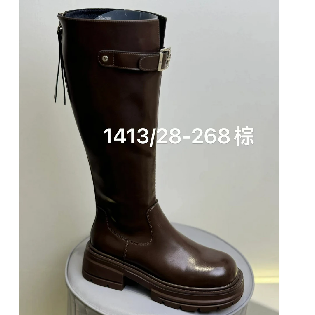 【长靴集1400】女士秋冬时尚百搭时装长筒时装靴