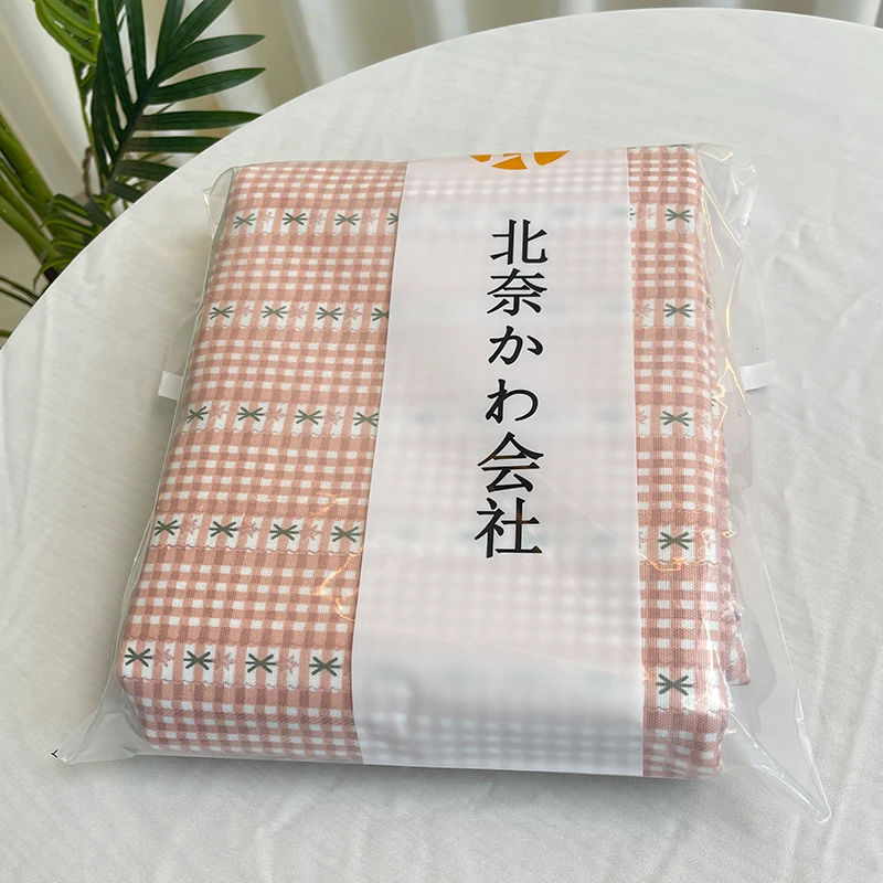 【北奈かわ会社】纯棉老粗布加大透气吸汗床单 220*245 粉色梦乡