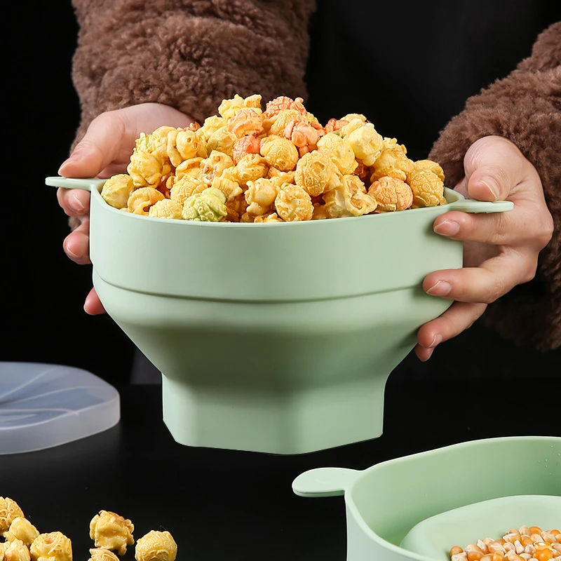 爆米花桶家庭自制炸玉米花专用模具耐高温微波炉专用做爆米花机器