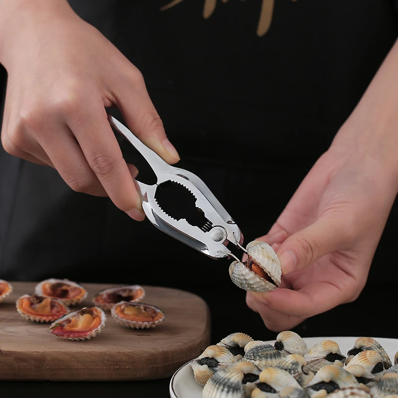 血蛤钳子家用开花蛤小神器厨房多功能撬蛤蜊贝壳毛蚶血蚌坚果工具