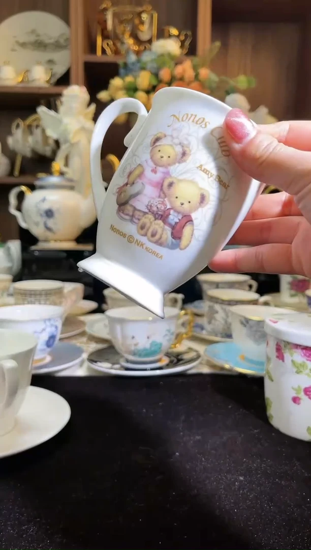 【闪购商品】骨瓷小熊杯