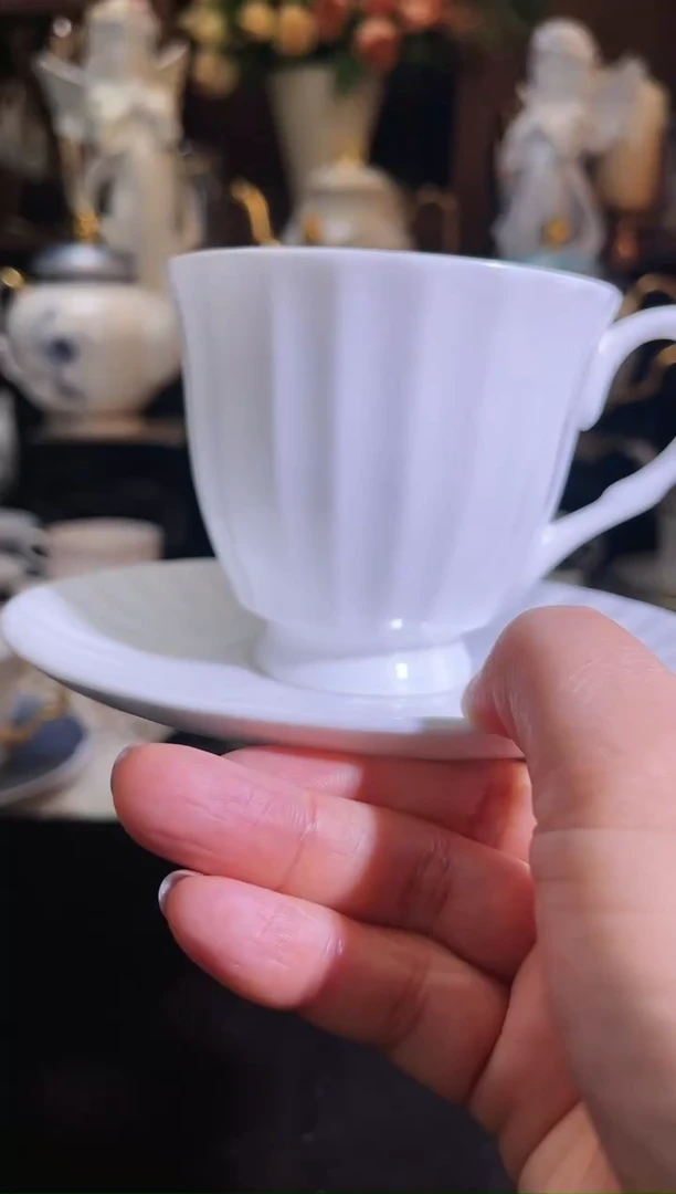 【闪购商品】白色福利杯碟